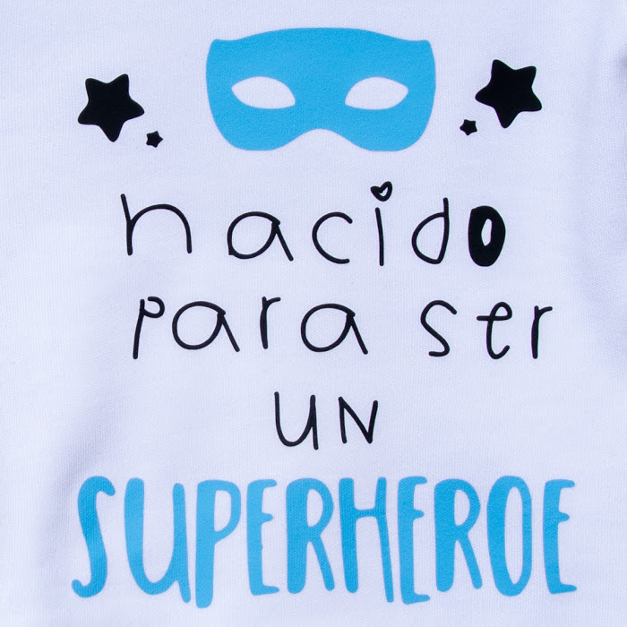 Body o Camiseta solidaria Superhéroe - Imagen 2