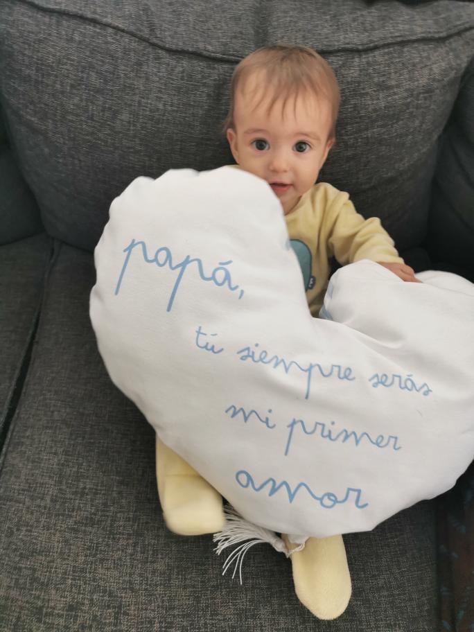 Cojín Personalizado Corazón - Imagen 3