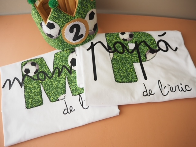 Camiseta cumple Padres. Pack 2 camisetas - Imagen 2