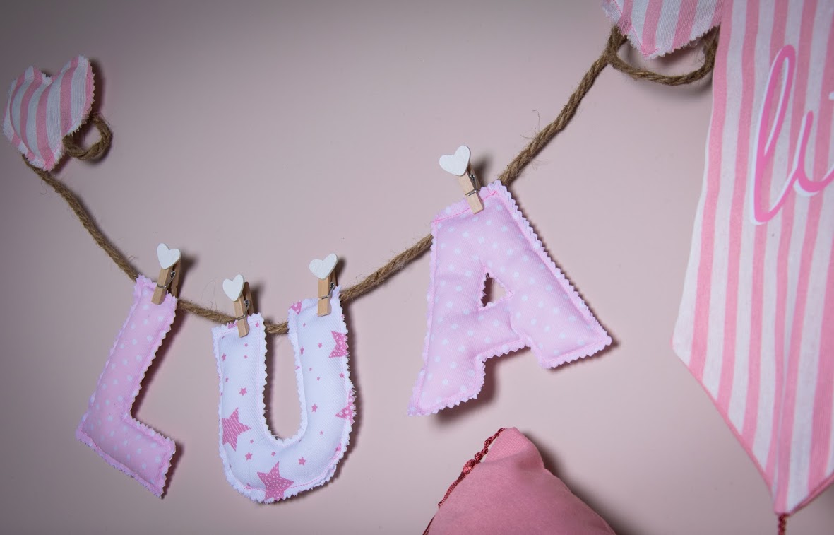 Guirnalda personalizada en tela - Imagen 7