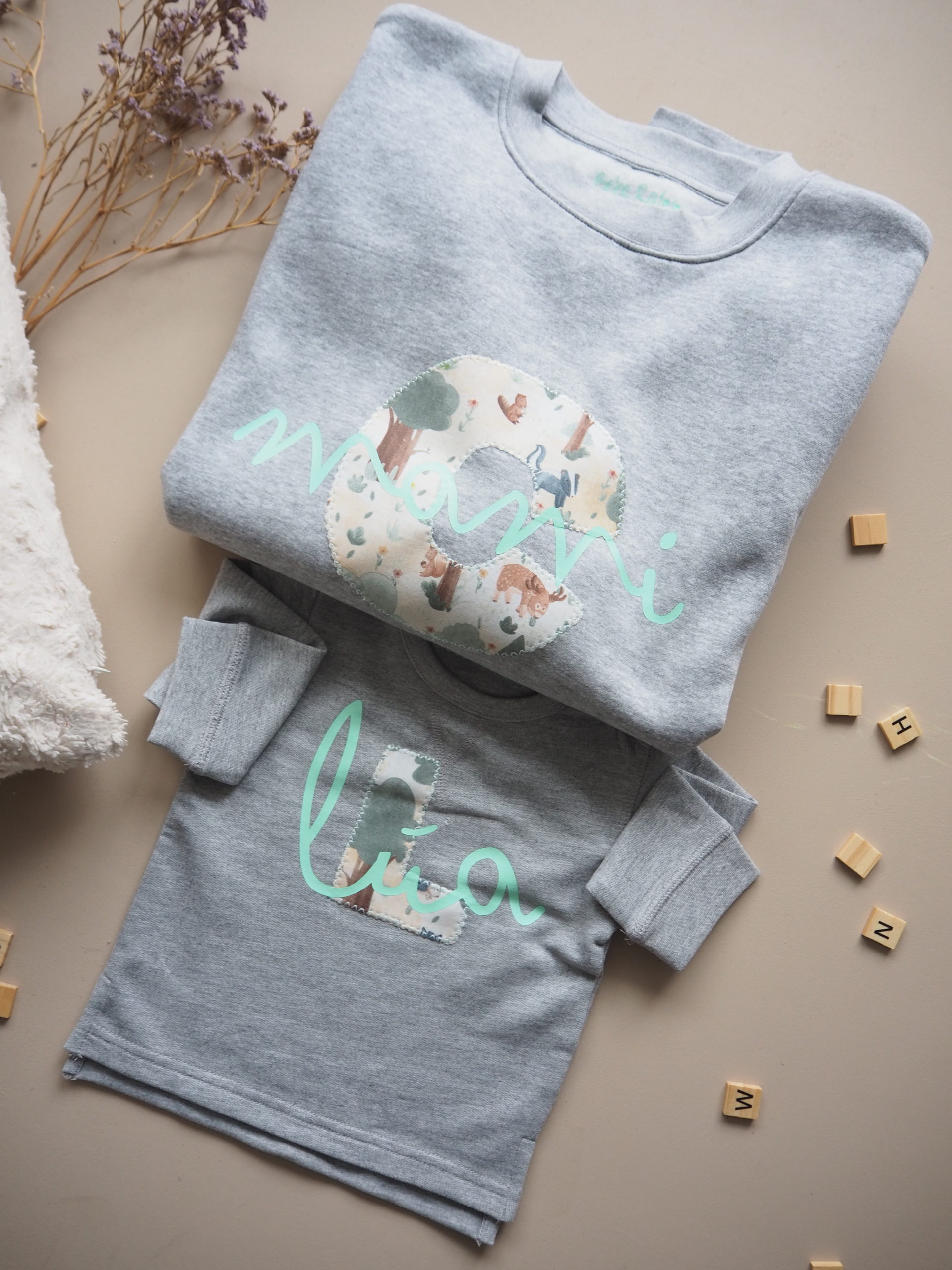 Pack familiar sudadera personalizada Navidad (adulto + niño) - Imagen 10