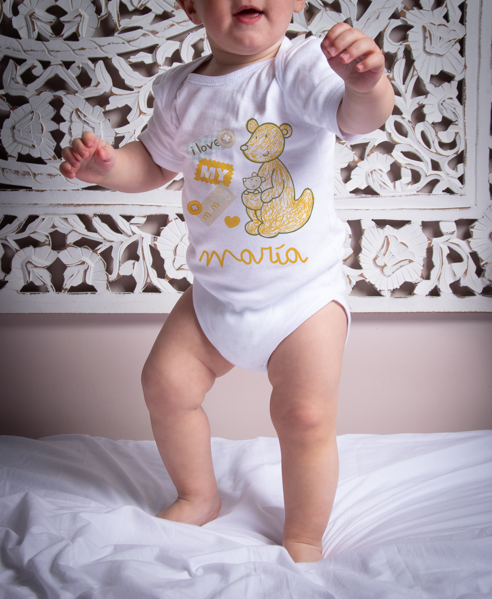 Body o Camiseta personalizada Mamá Canguro