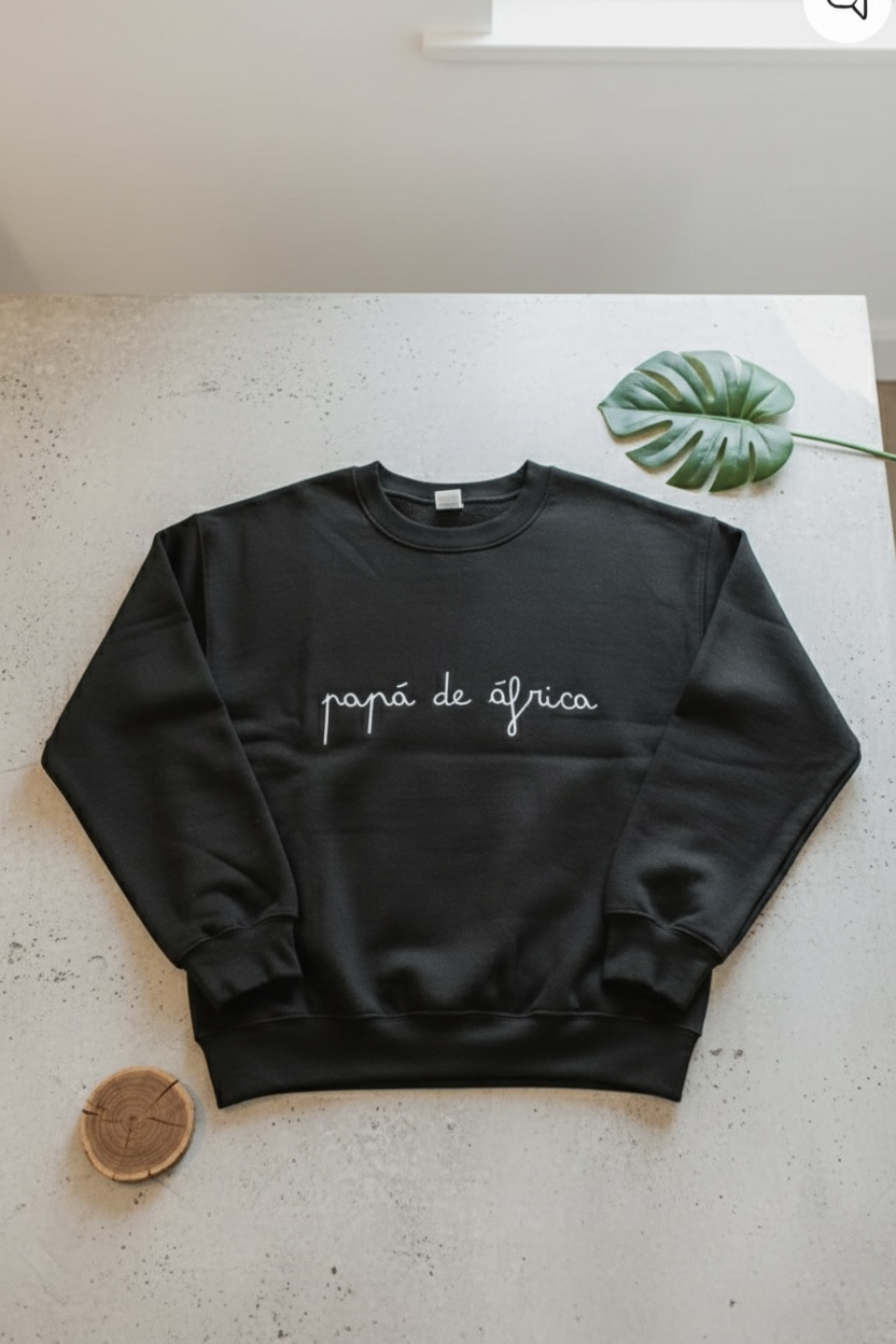 Pack 2 Sudaderas “De Mayor Quiero Ser Como Mi Papá” | Papá/Mamá e Hijo Personalizadas con Nombre - Imagen 3