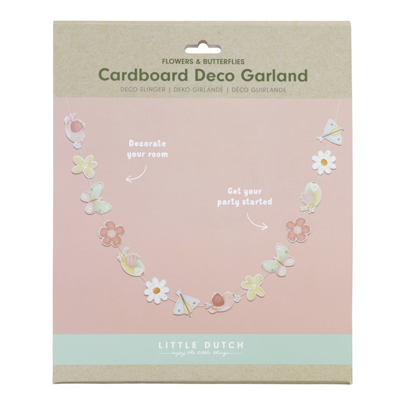 Guirnalda deco Flores&Mariposas Little Dutch - Imagen 3