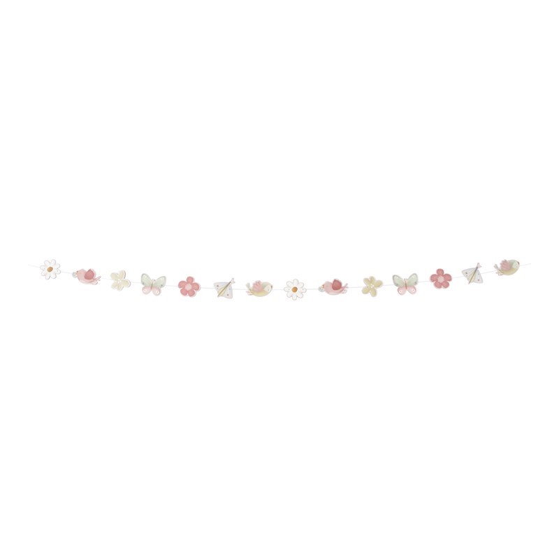 Guirnalda deco Flores&Mariposas Little Dutch - Imagen 2