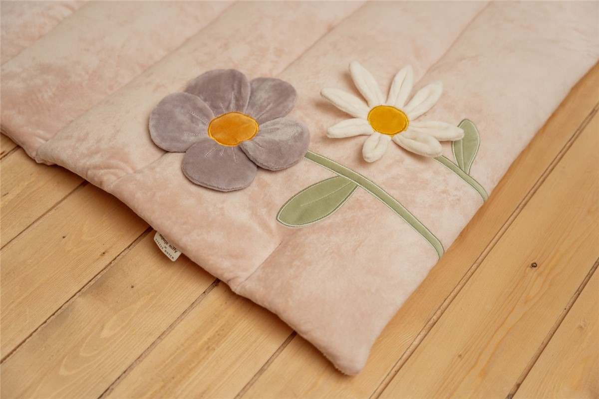 Manta de juego Miffy Vintage Flores Little Dutch - Imagen 4