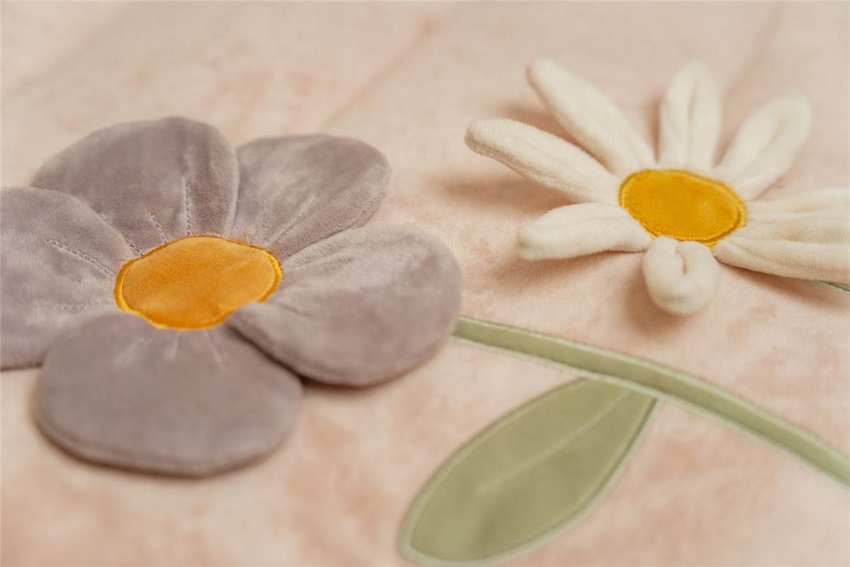 Manta de juego Miffy Vintage Flores Little Dutch - Imagen 3