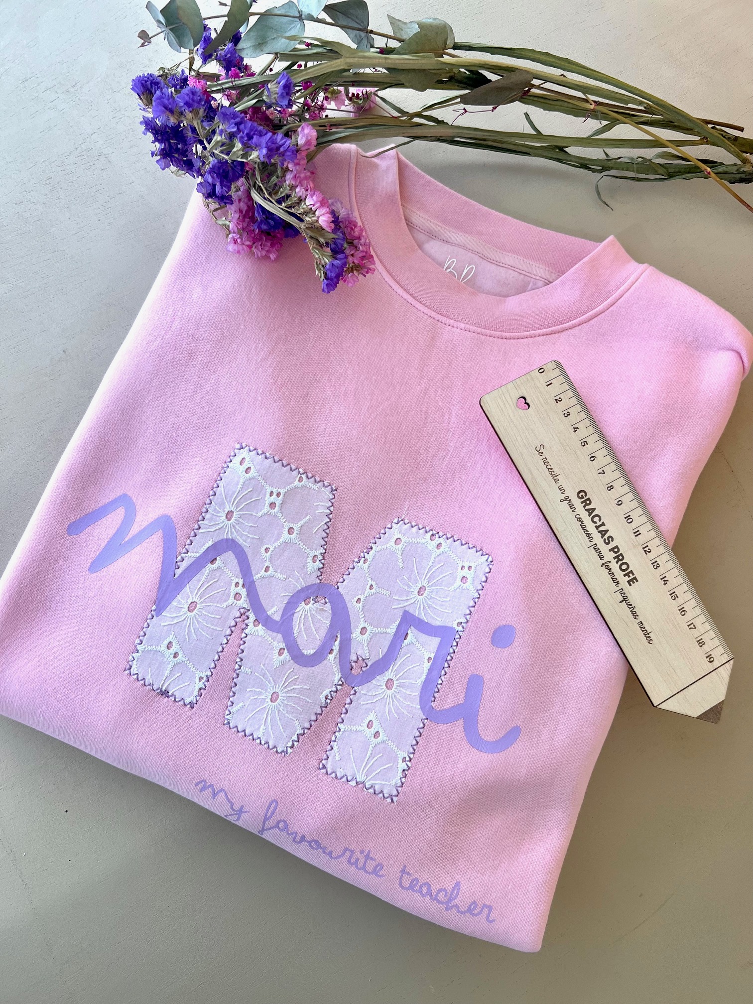 Sudadera mi mejor profe - Imagen 2