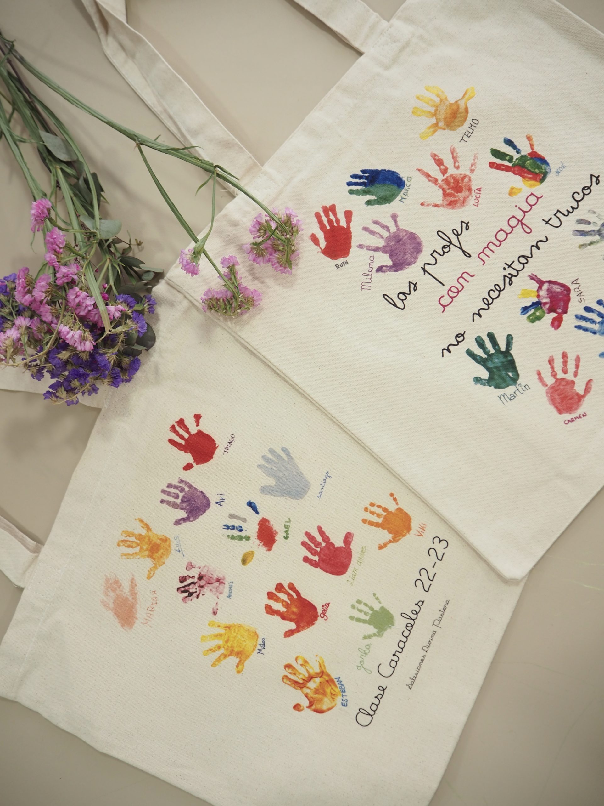 Tote bag Personalizada Profe Manitas