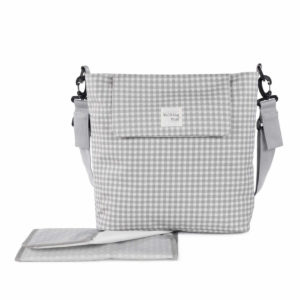Bolsa Canastilla I Love Vichy Gris Walking Mum