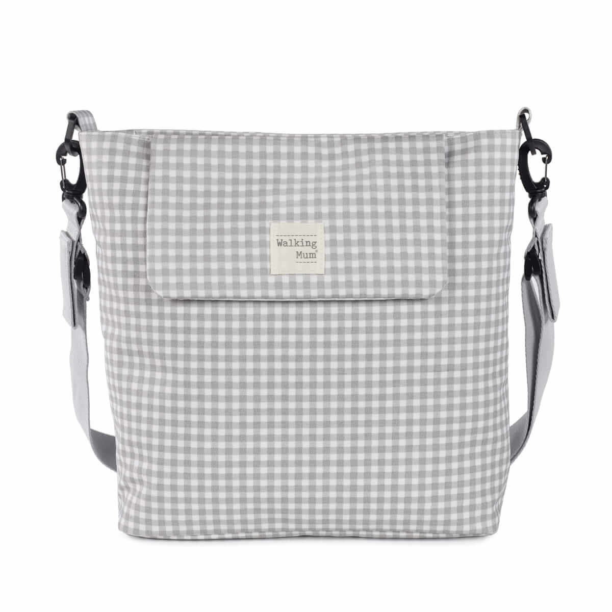 Bolsa Canastilla I Love Vichy Gris Walking Mum - Imagen 7