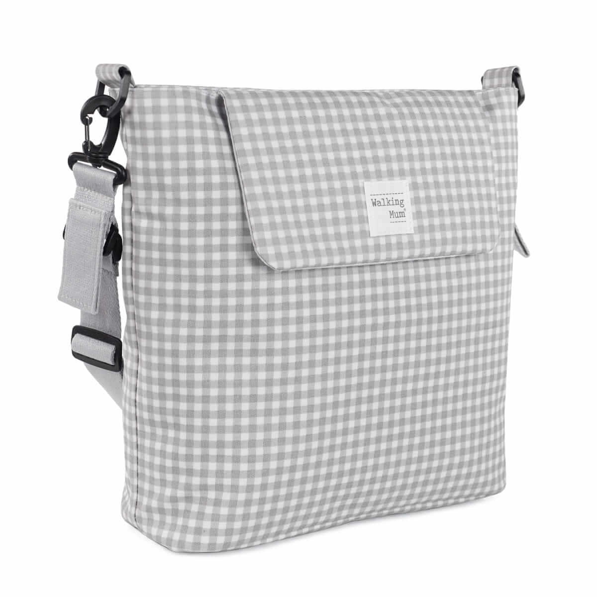 Bolsa Canastilla I Love Vichy Gris Walking Mum - Imagen 6
