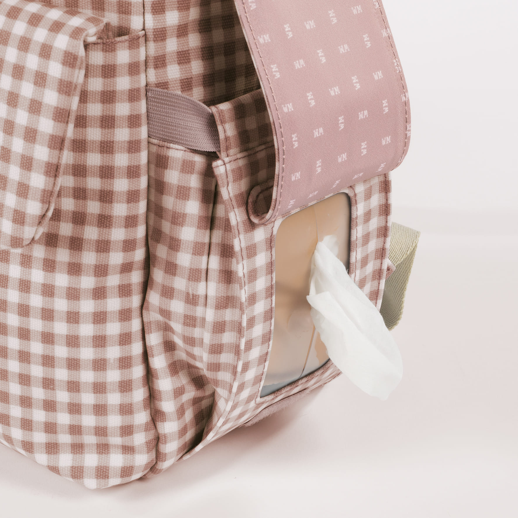 Mochila I Love Vichy Rosa Walking Mum - Imagen 5