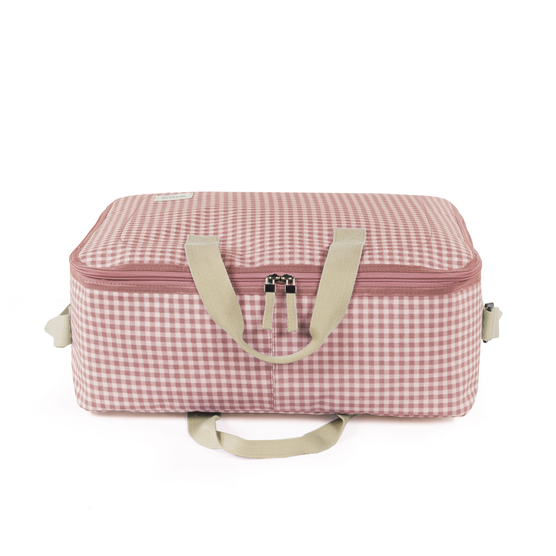 Maleta I Love Vichy Rosa Walking Mum - Imagen 3