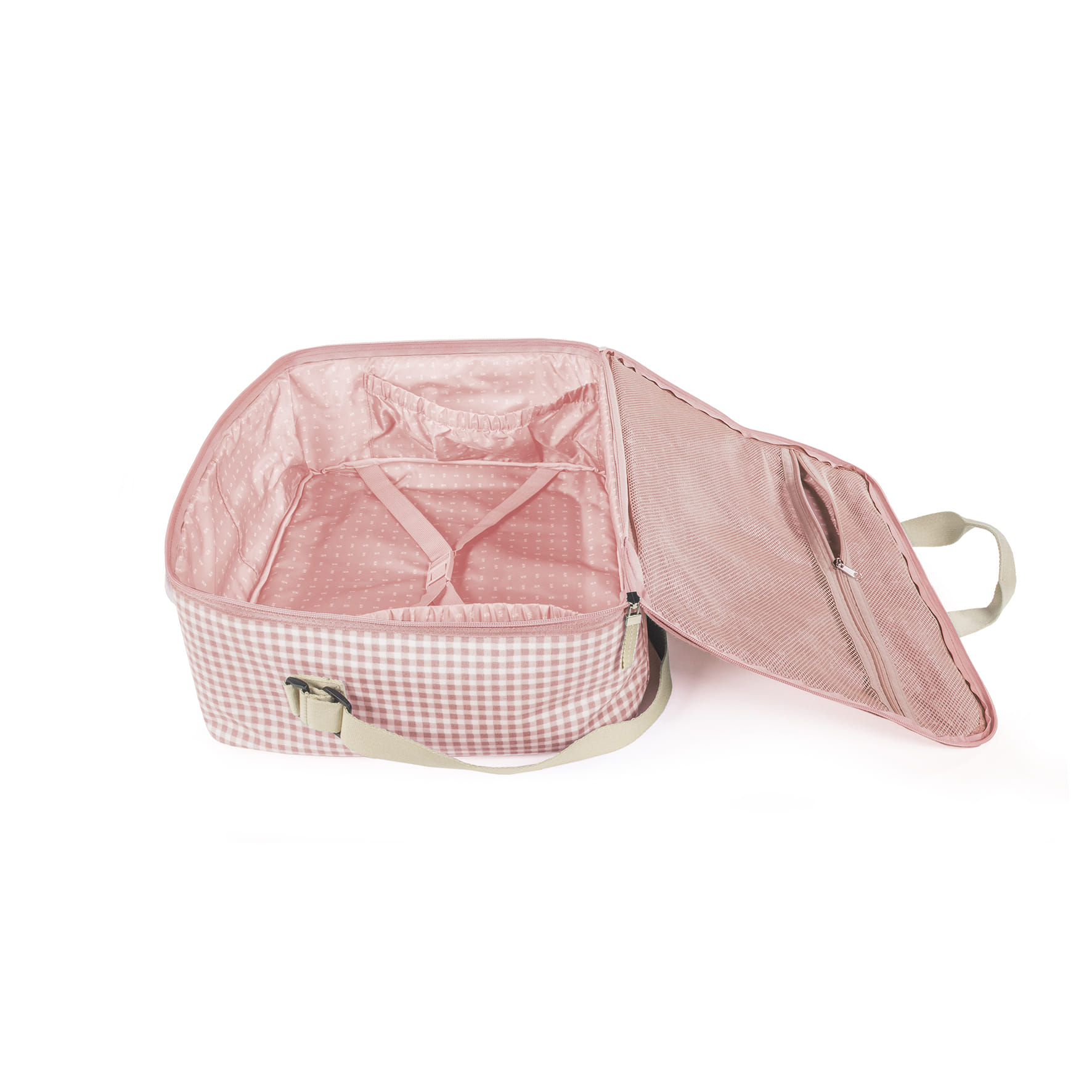 Maleta I Love Vichy Rosa Walking Mum - Imagen 2