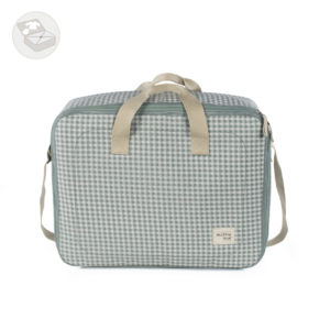 Maleta I Love Vichy Verde Walking Mum