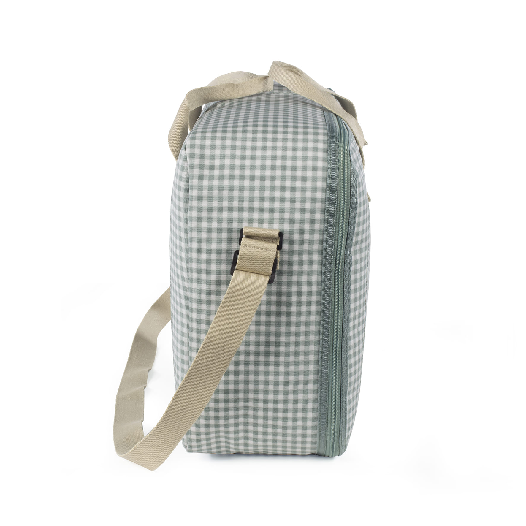 Maleta I Love Vichy Verde Walking Mum - Imagen 3