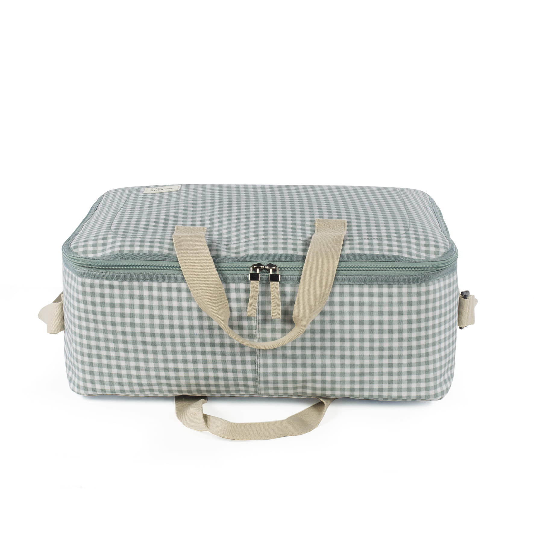Maleta I Love Vichy Verde Walking Mum - Imagen 4