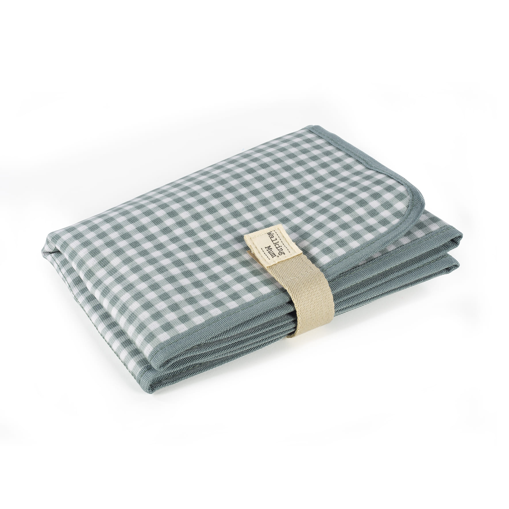 Cambiador I Love Vichy Verde Walking Mum - Imagen 3