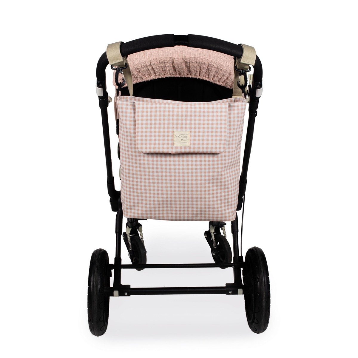 Bolsa Canastilla I Love Vichy Rosa Walking Mum - Imagen 7