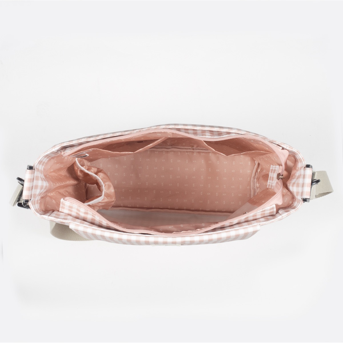 Bolsa Canastilla I Love Vichy Rosa Walking Mum - Imagen 3