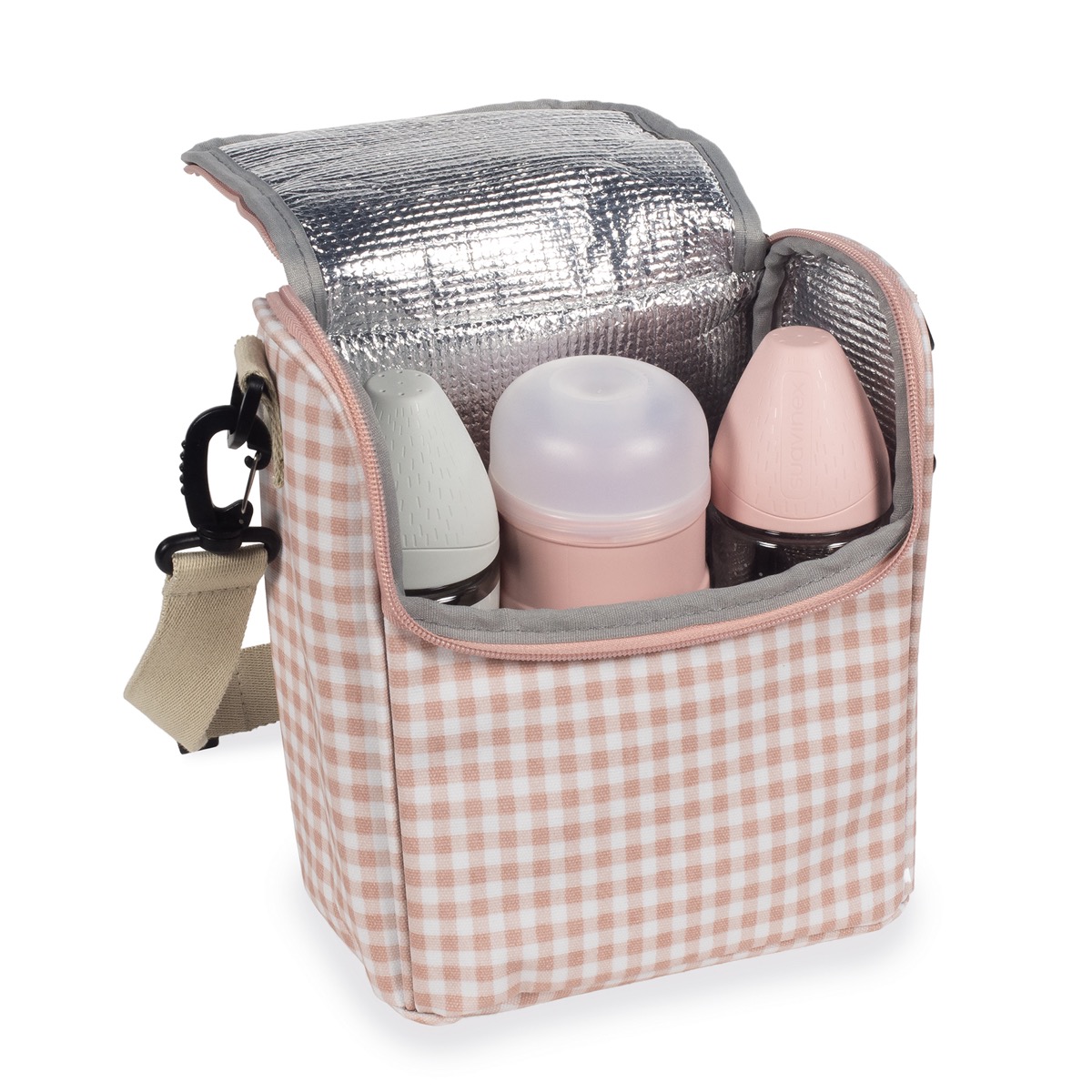Bolsa Térmica I Love Vichy Rosa Walking Mum - Imagen 5