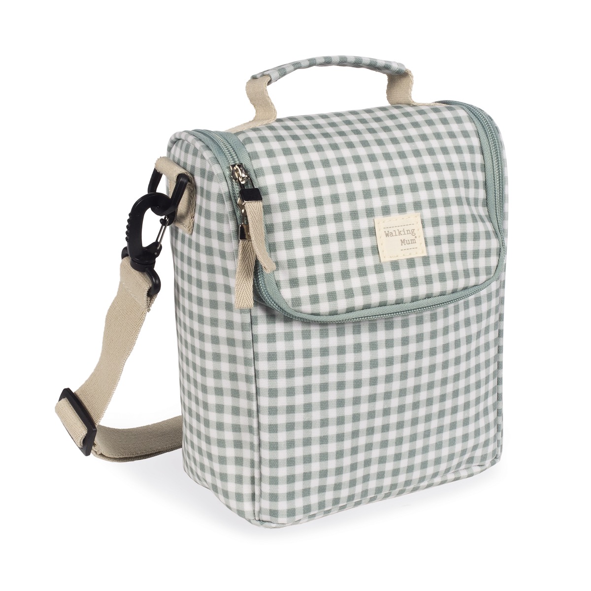 Bolsa Térmica I Love Vichy Verde Walking Mum - Imagen 4