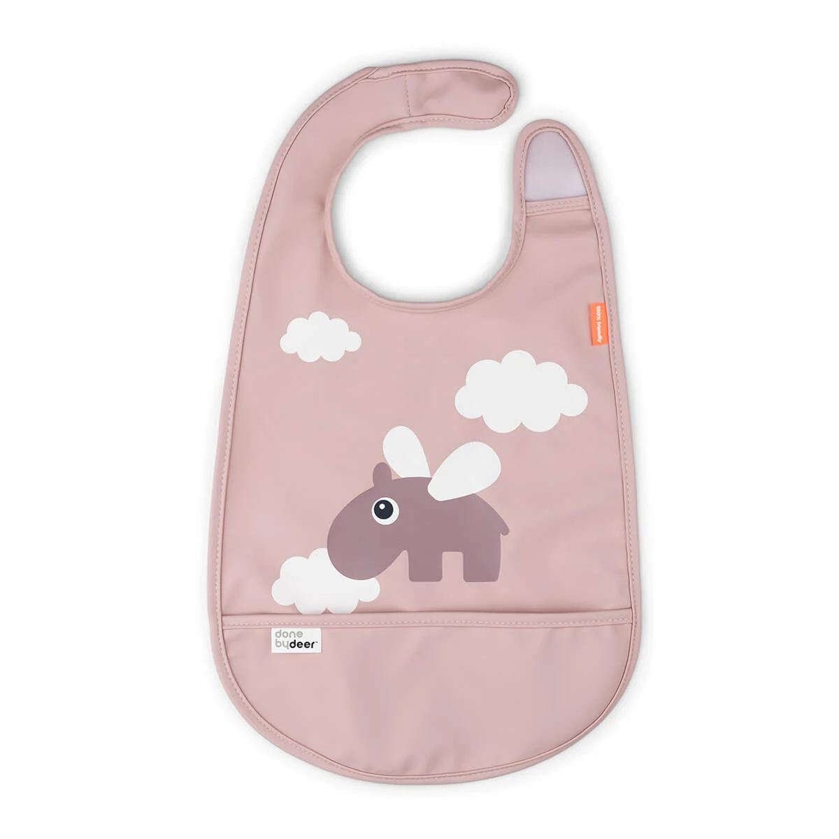 Babero Happy clouds Rosa Done by Deer