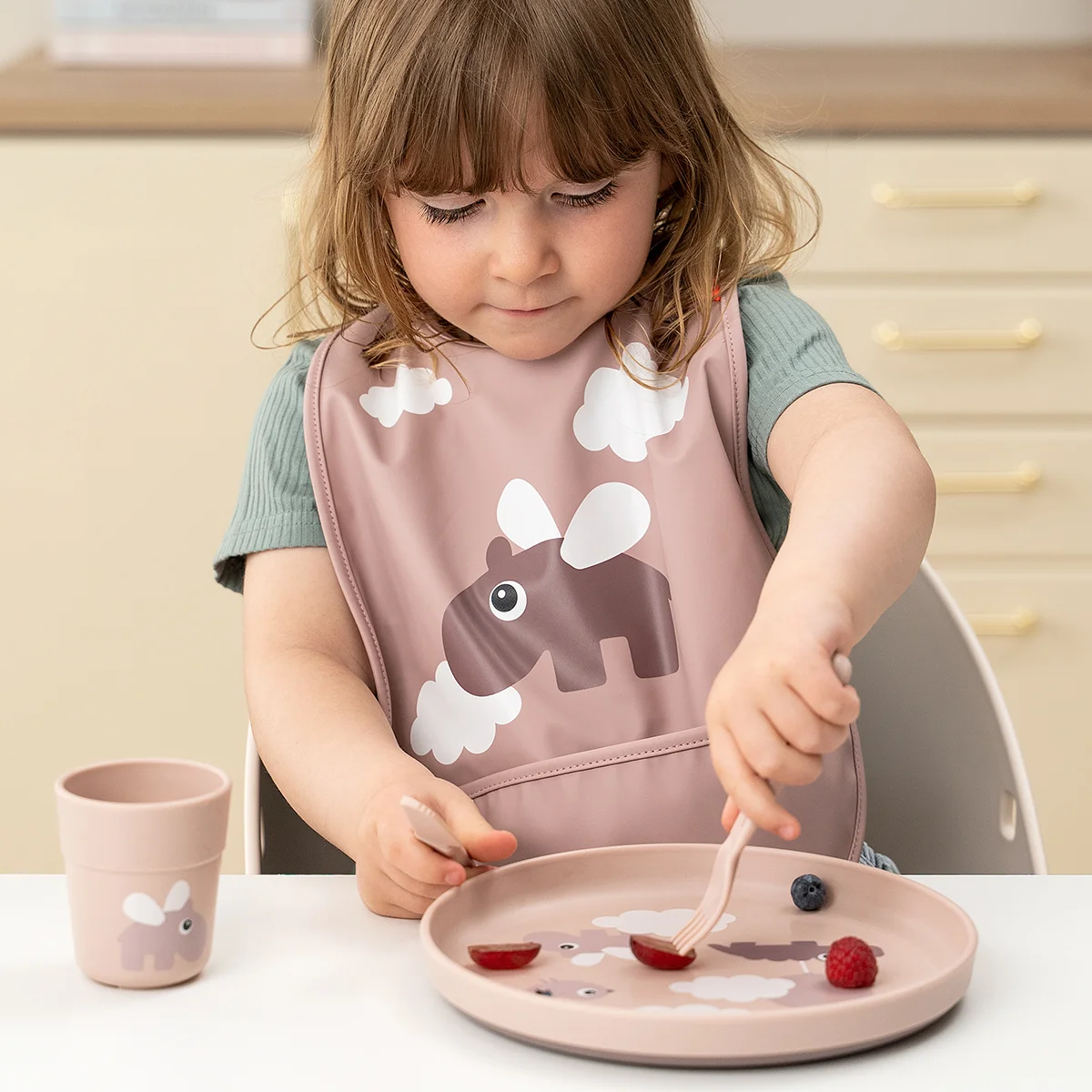 Foodie mini Vaso Happy clouds Done by Deer - Imagen 3