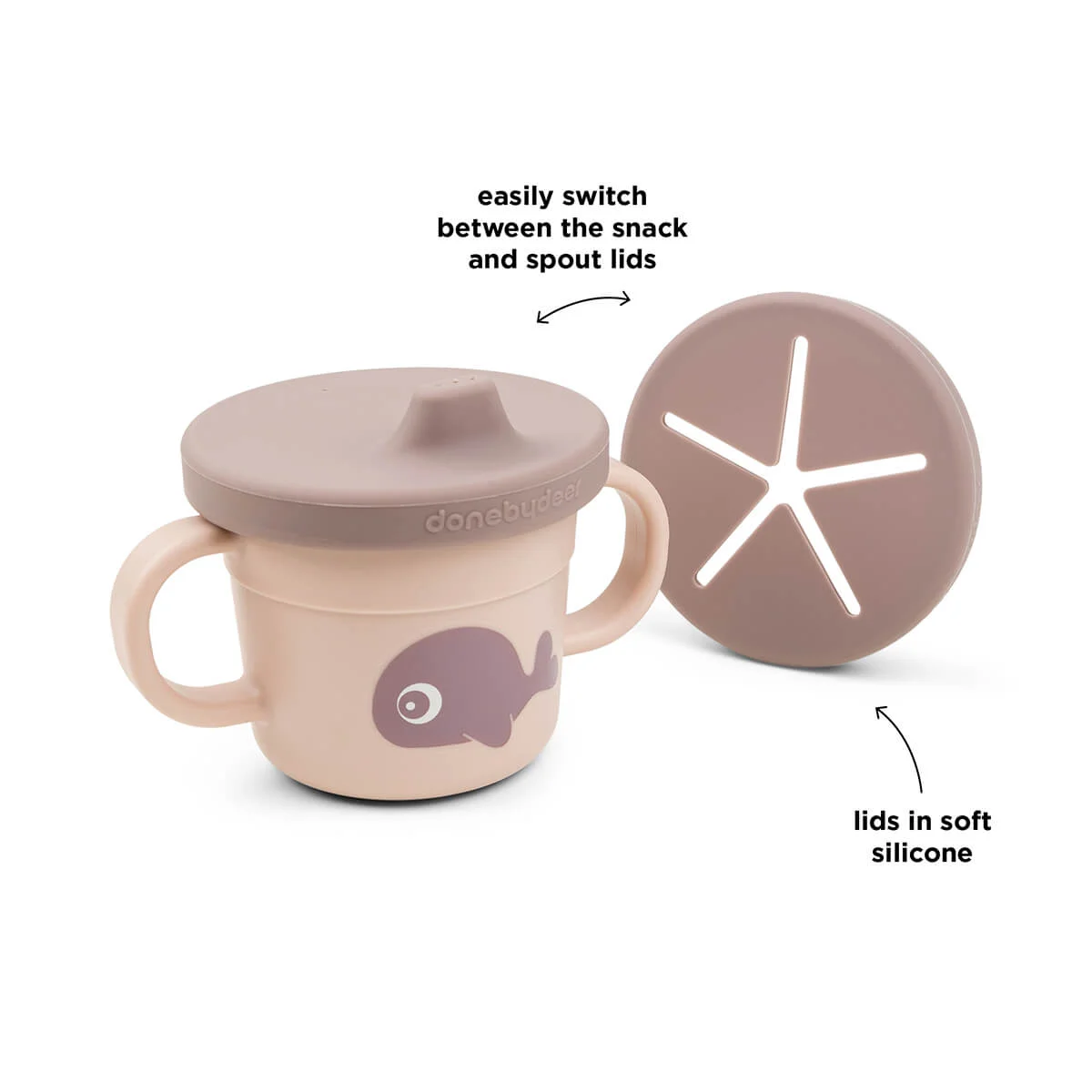 Foodie Taza con Asas - Wally - Rosa - Imagen 2