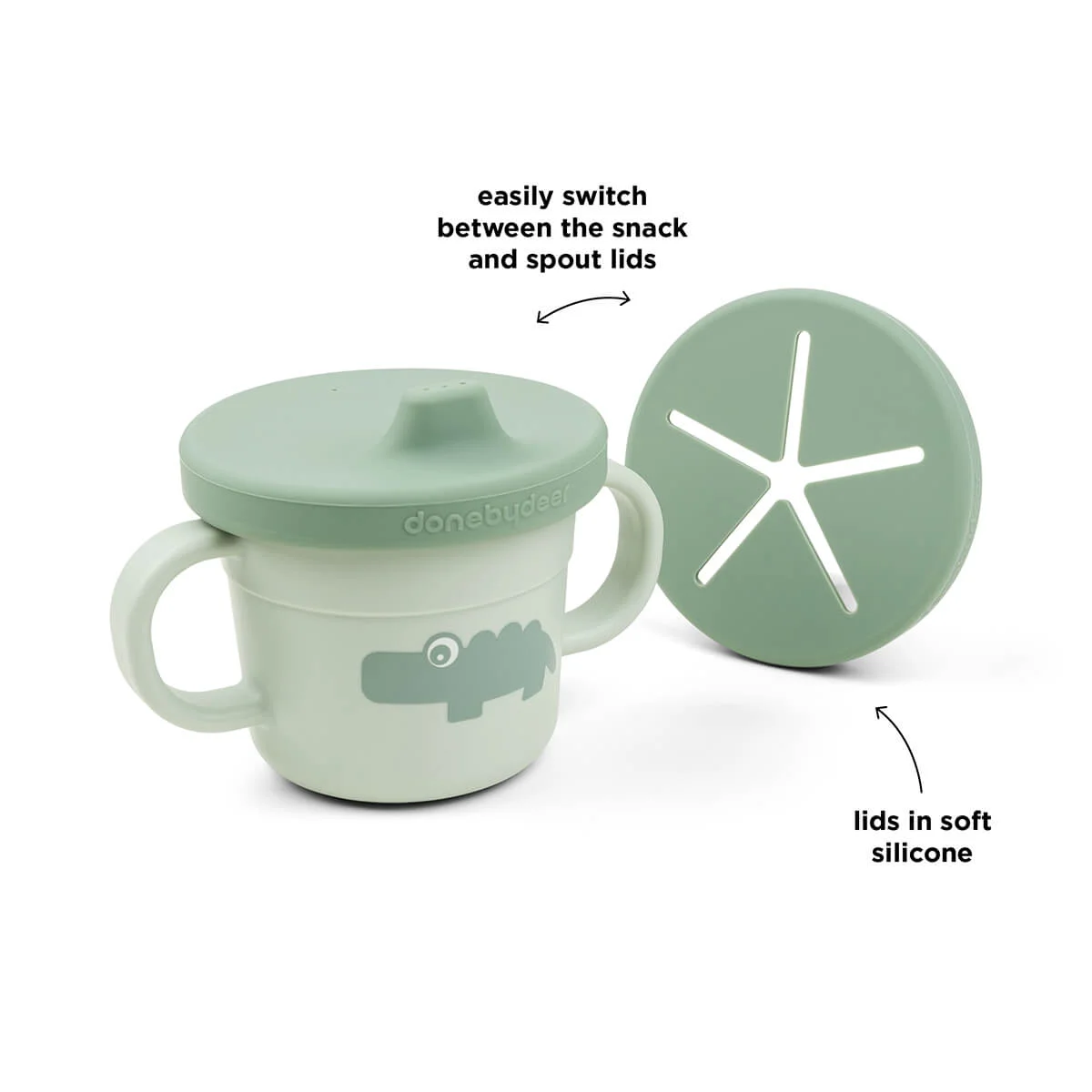 Foodie Taza c/asas y Snacks Croco - Imagen 3