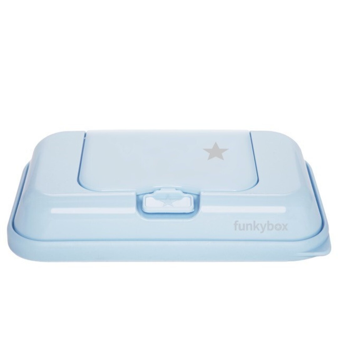 Funkybox to go azul pastel estrella