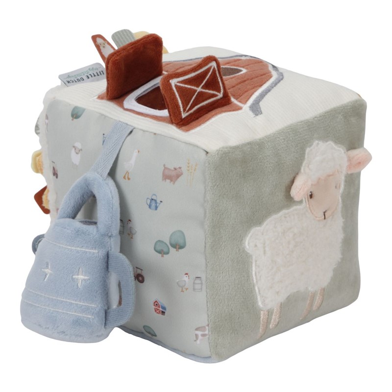 Cubo blandito de actividades Pequeña Granja Little Dutch - Imagen 9