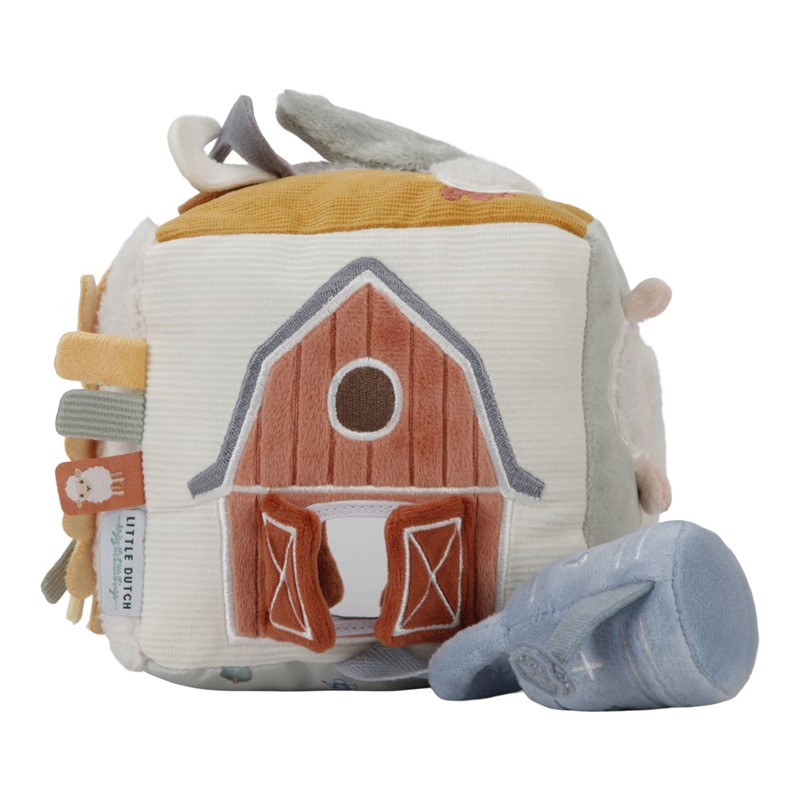 Cubo blandito de actividades Pequeña Granja Little Dutch - Imagen 7