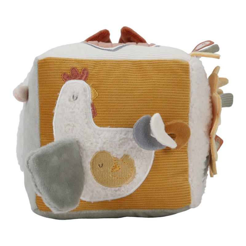 Cubo blandito de actividades Pequeña Granja Little Dutch - Imagen 2