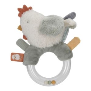 Sonajero anilla Gallina Pequeña Granja Little Dutch