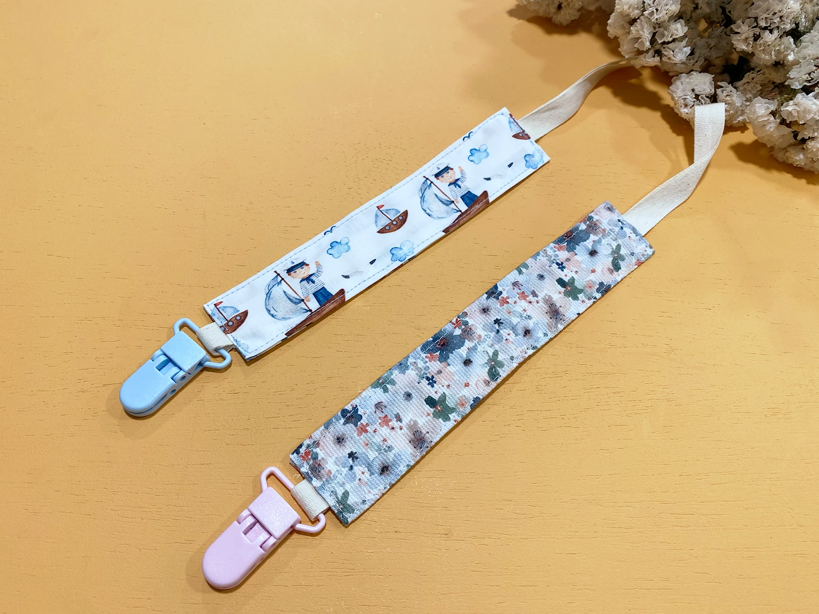 Chupetero personalizado Bebé Ratón