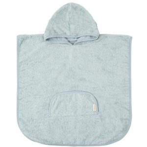 Poncho de baño Basics Azul Grisáceo T. 12-36 meses Bimbidreams