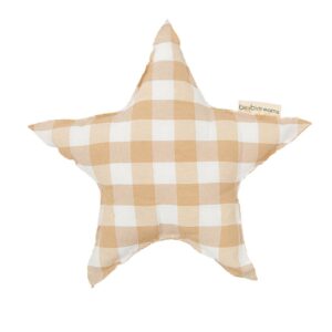 Cojín decorativo Estrella Vichy 40x40 Bimbidreams