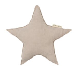 Cojin decorativo Estrella Gris 60x60 Bimbidreams