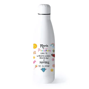 Botella personalizada térmica Profe como Tú