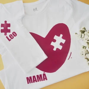 Pack camiseta personalizada Familiar Puzzle (Adulto y Niño)