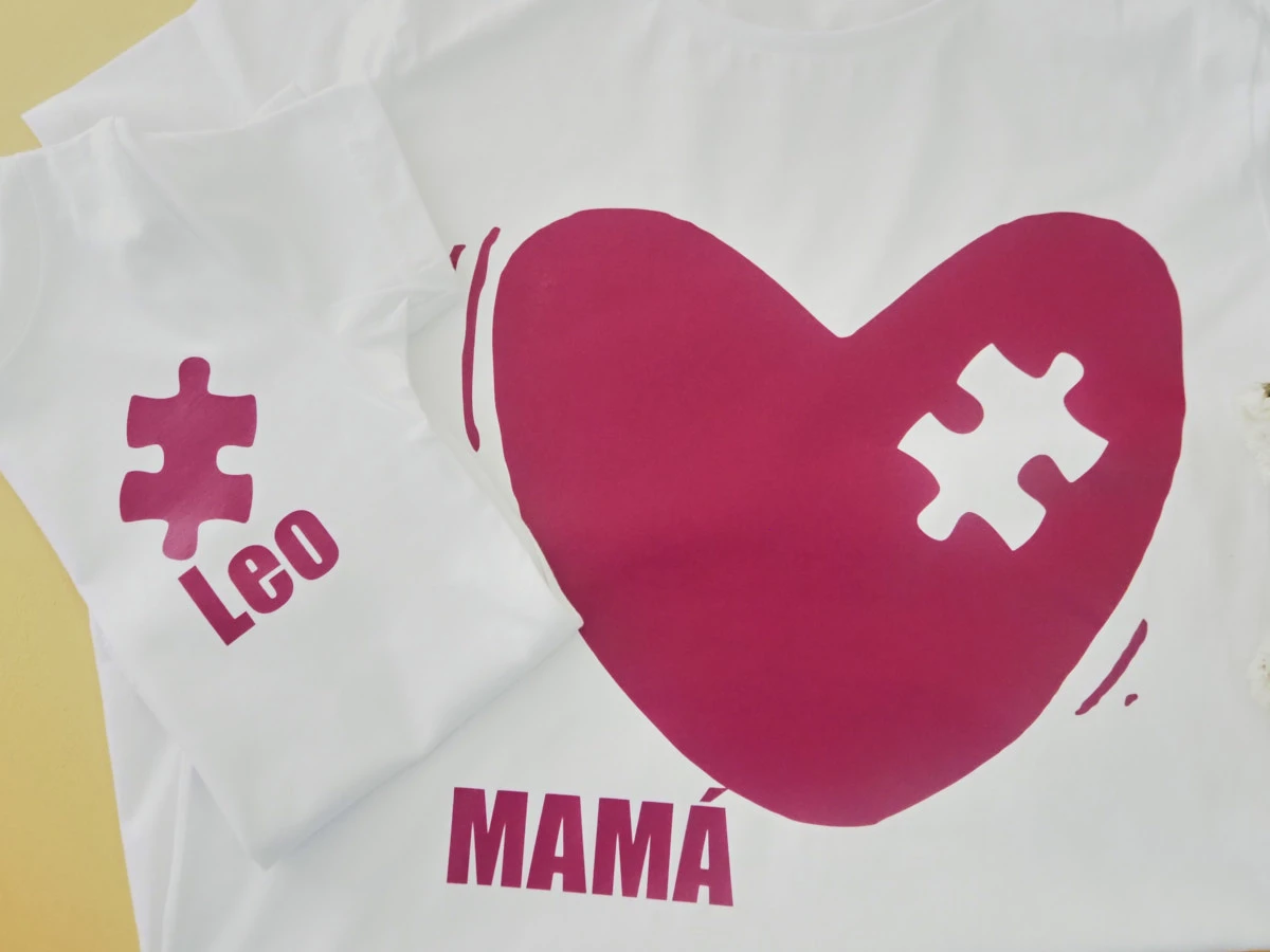 Pack camiseta personalizada Familiar Puzzle (Adulto y Niño) - Imagen 2