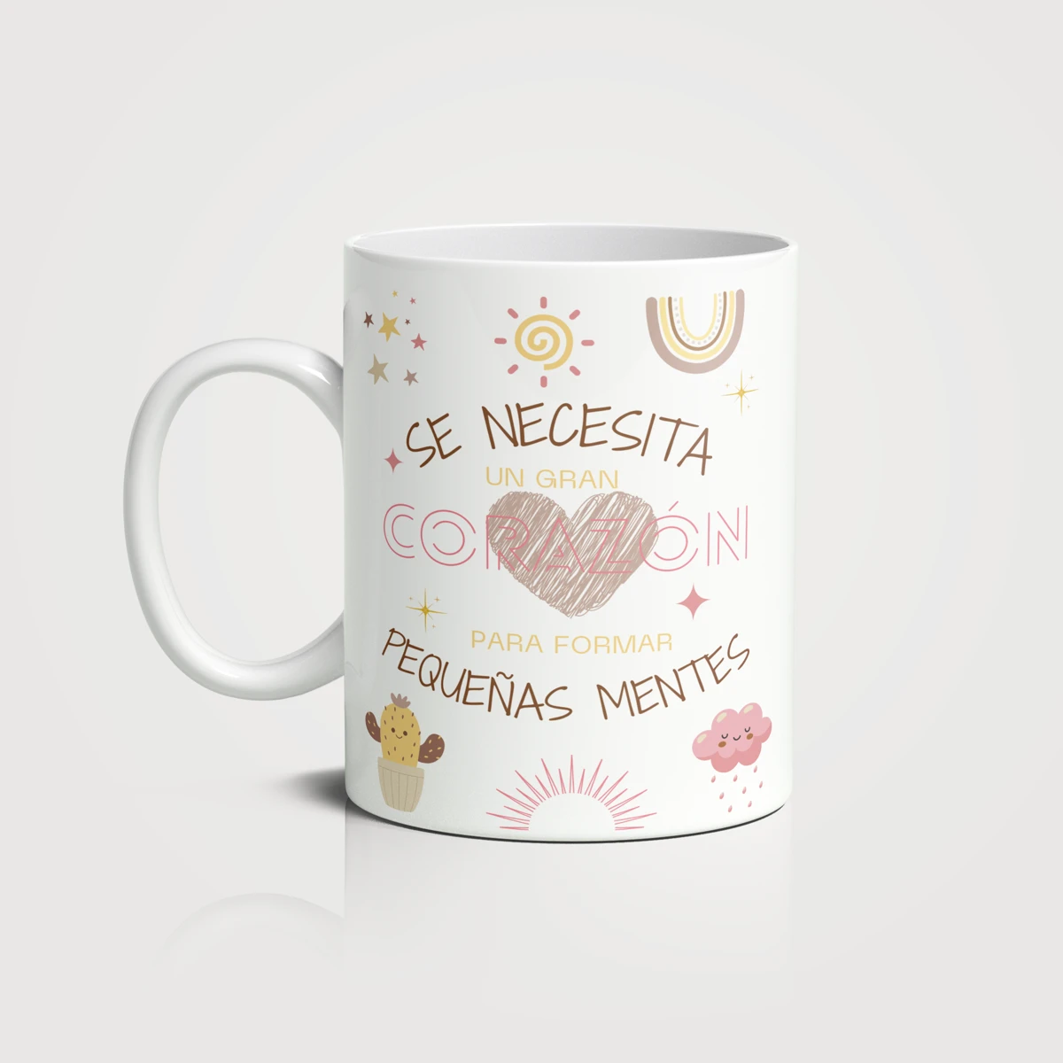 Taza personalizada Se necesita un gran Corazón