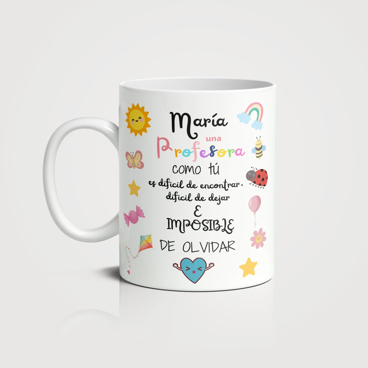 Pack Profe Personalizado (Tote Bag + Taza + Botella+ Libreta) - Imagen 5