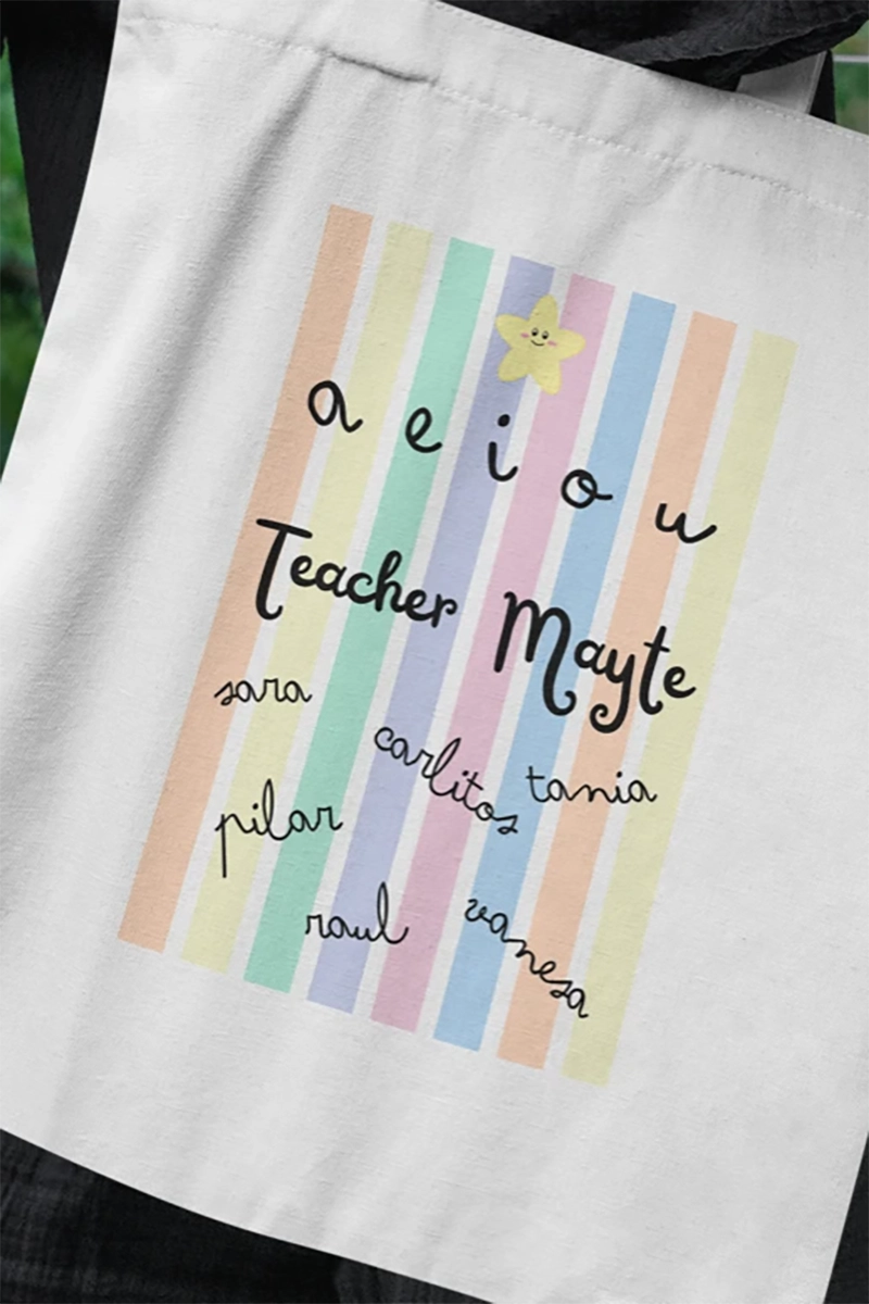 Pack Profe Personalizado (Tote Bag + Taza + Botella+ Libreta) - Imagen 9