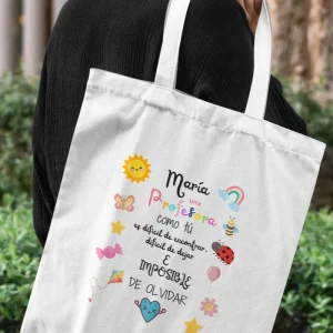 Tote bag personalizada Profe Como tú