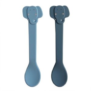 Silicona cuchara 2-pack Mrs Elefante Trixie