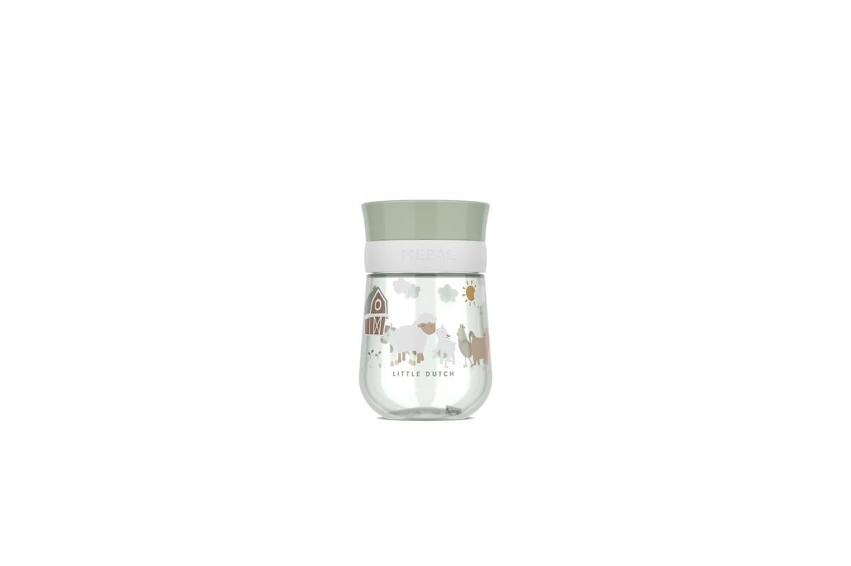 Vaso antiderrame 360º Mio 300 ml Pequeña Granja Little Dutch - Imagen 2