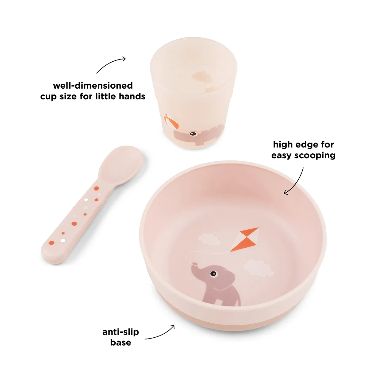 Foodie vajilla First meal Playground Done by Deer - Imagen 2